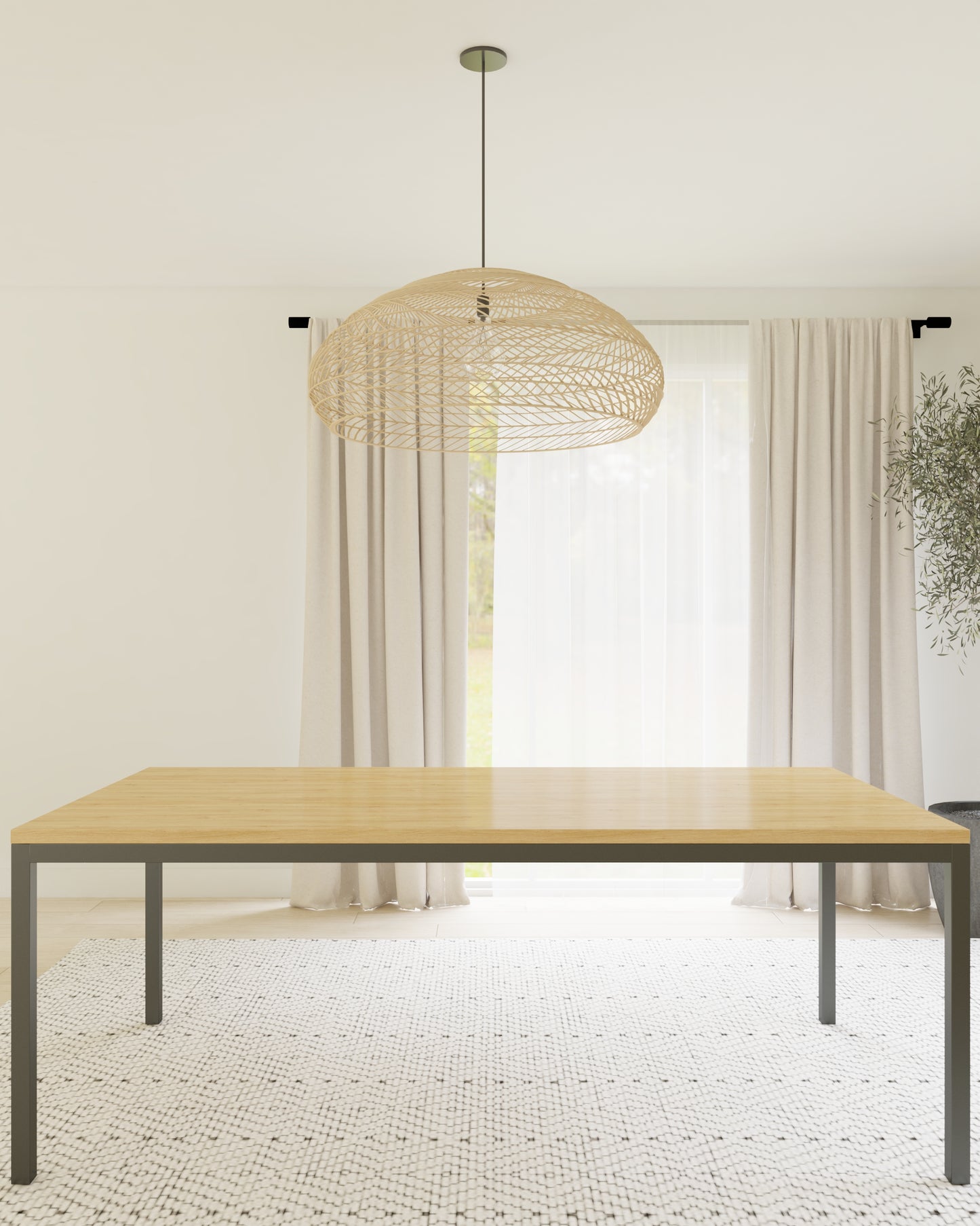 BUDAPEST | handmade Esstisch | Vollholz Eiche | beliebige Größe