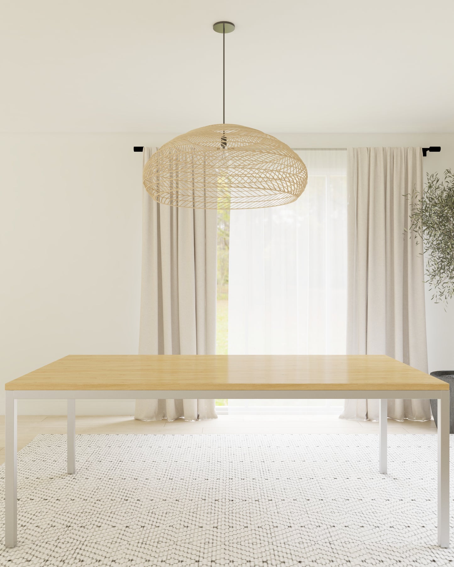 BUDAPEST | handmade Esstisch | Vollholz Eiche | beliebige Größe