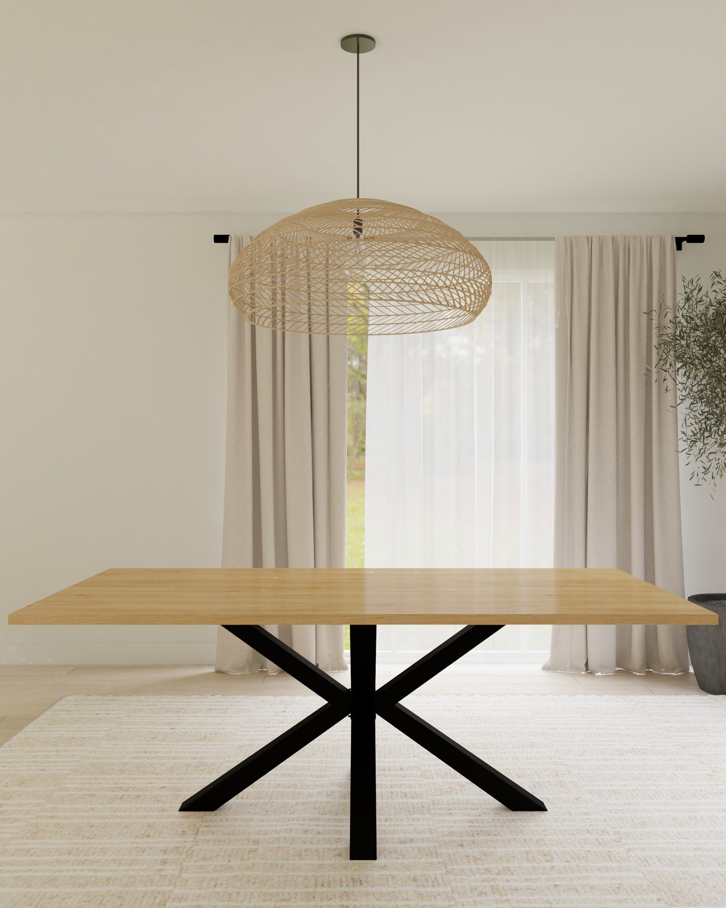 MOUNT EVEREST | handmade Esstisch | Vollholz Eiche | beliebige Größen