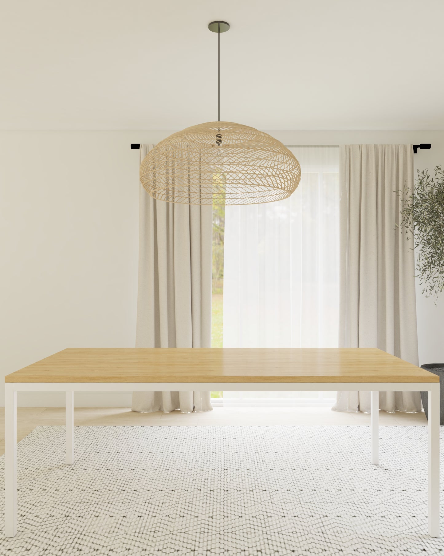 BUDAPEST | handmade Esstisch | Vollholz Eiche | beliebige Größe