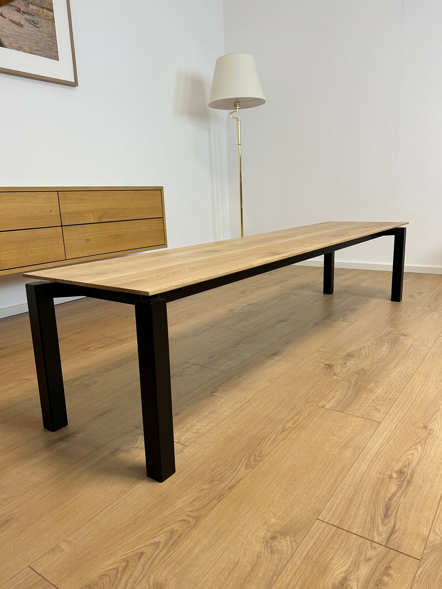 HAMBURG | handmade Sitzbank | Vollholz Eiche | beliebige Größen