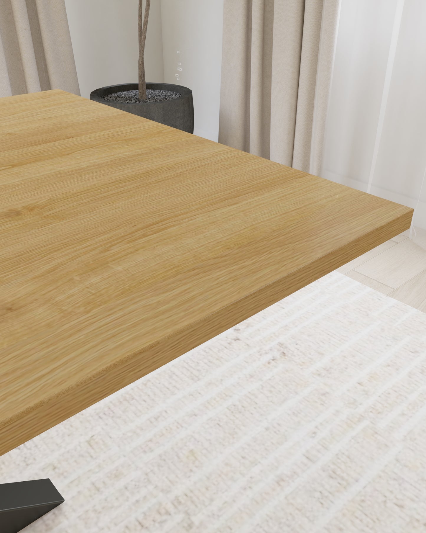 MOUNT EVEREST | handmade Esstisch | Vollholz Eiche | beliebige Größen