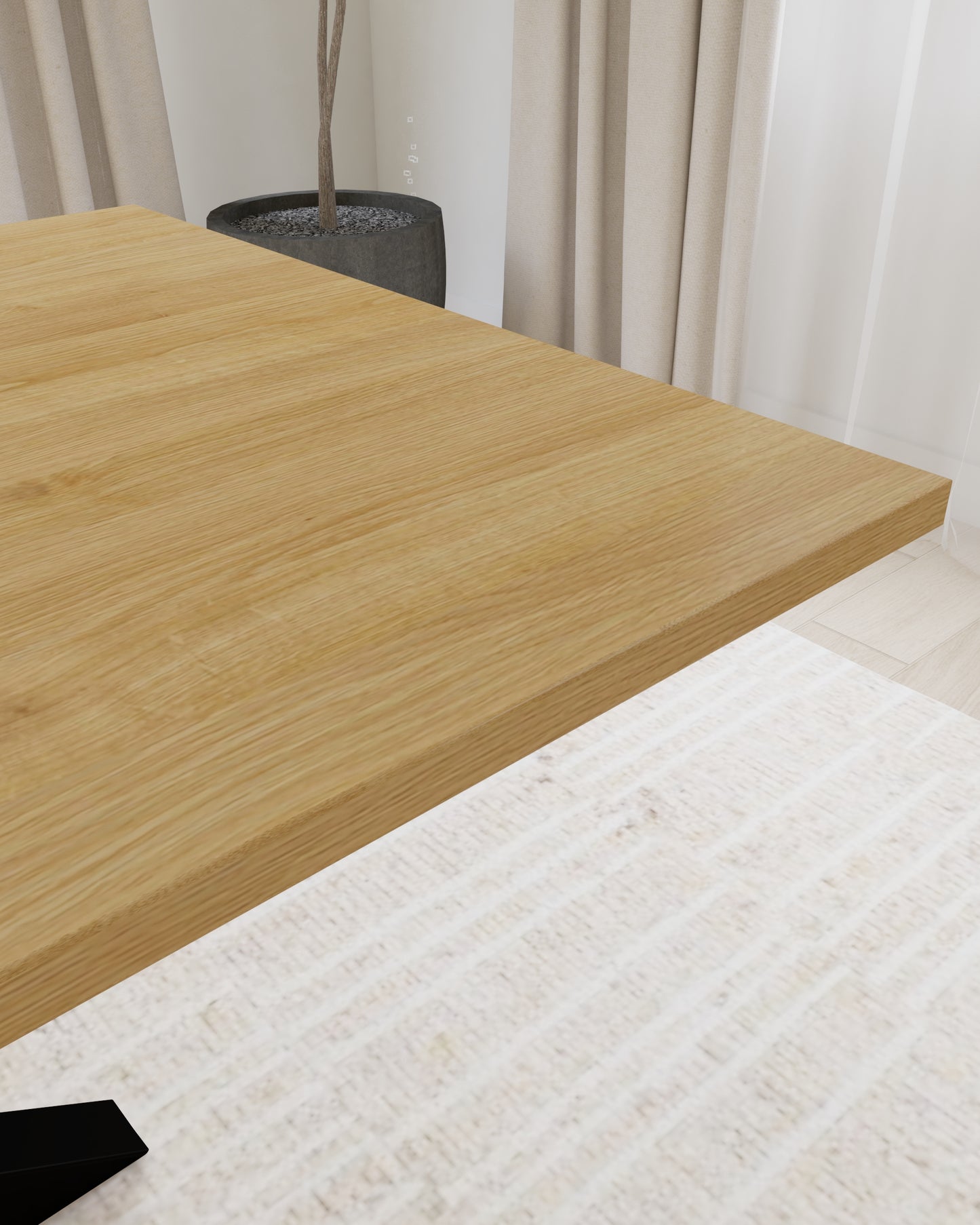 MOUNT EVEREST | handmade Esstisch | Vollholz Eiche | beliebige Größen