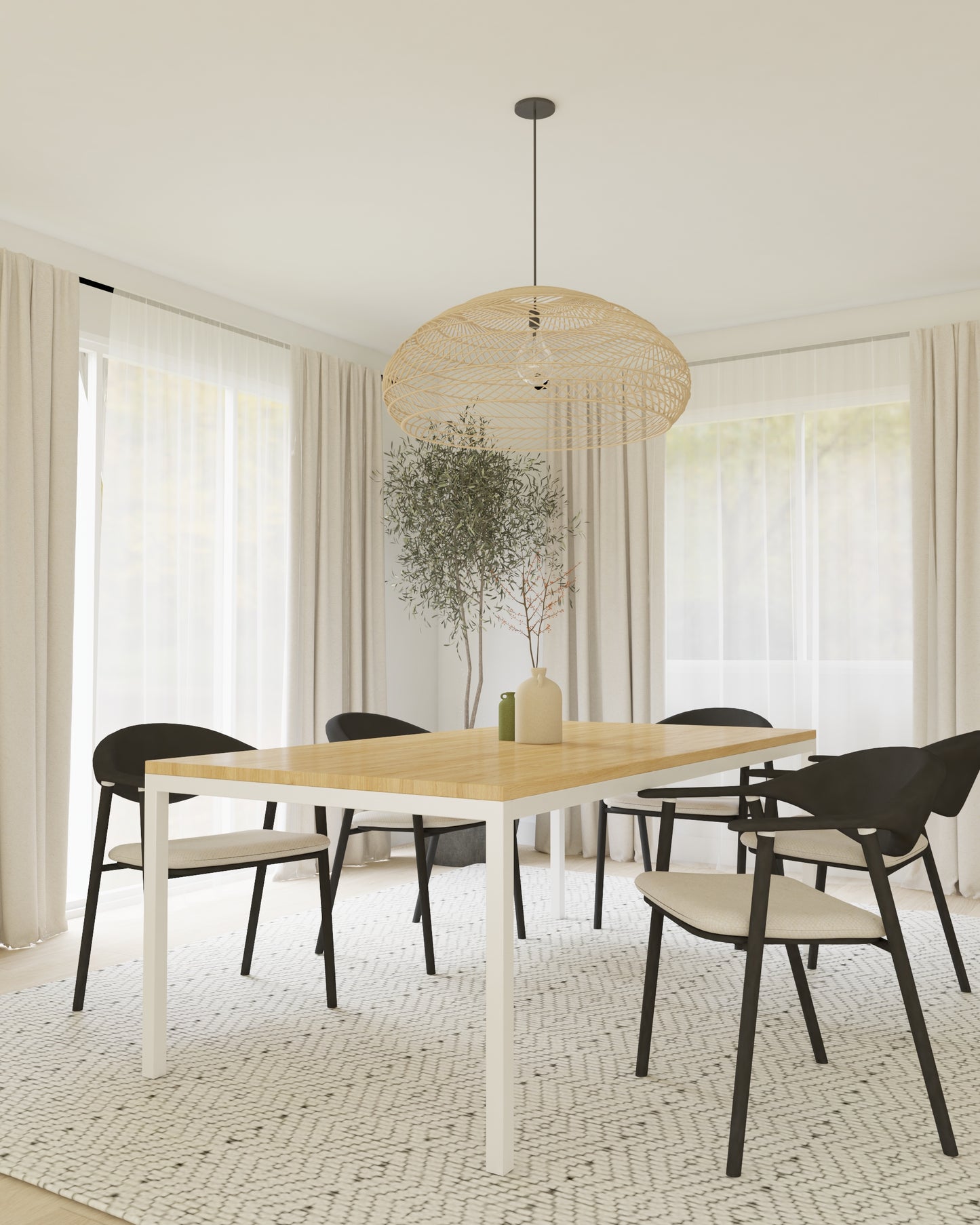 BUDAPEST | handmade Esstisch | Vollholz Eiche | beliebige Größe