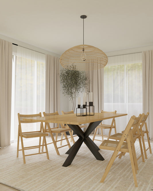 MOUNT EVEREST | handmade Esstisch | Vollholz Eiche | beliebige Größen