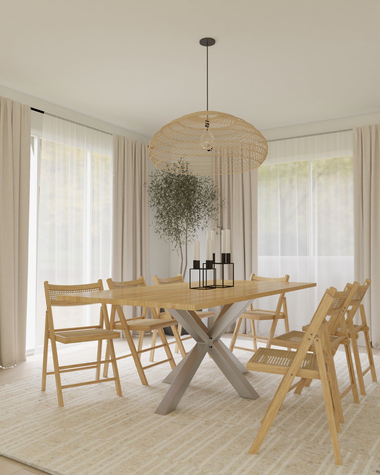 MOUNT EVEREST | handmade Esstisch | Vollholz Eiche | beliebige Größen