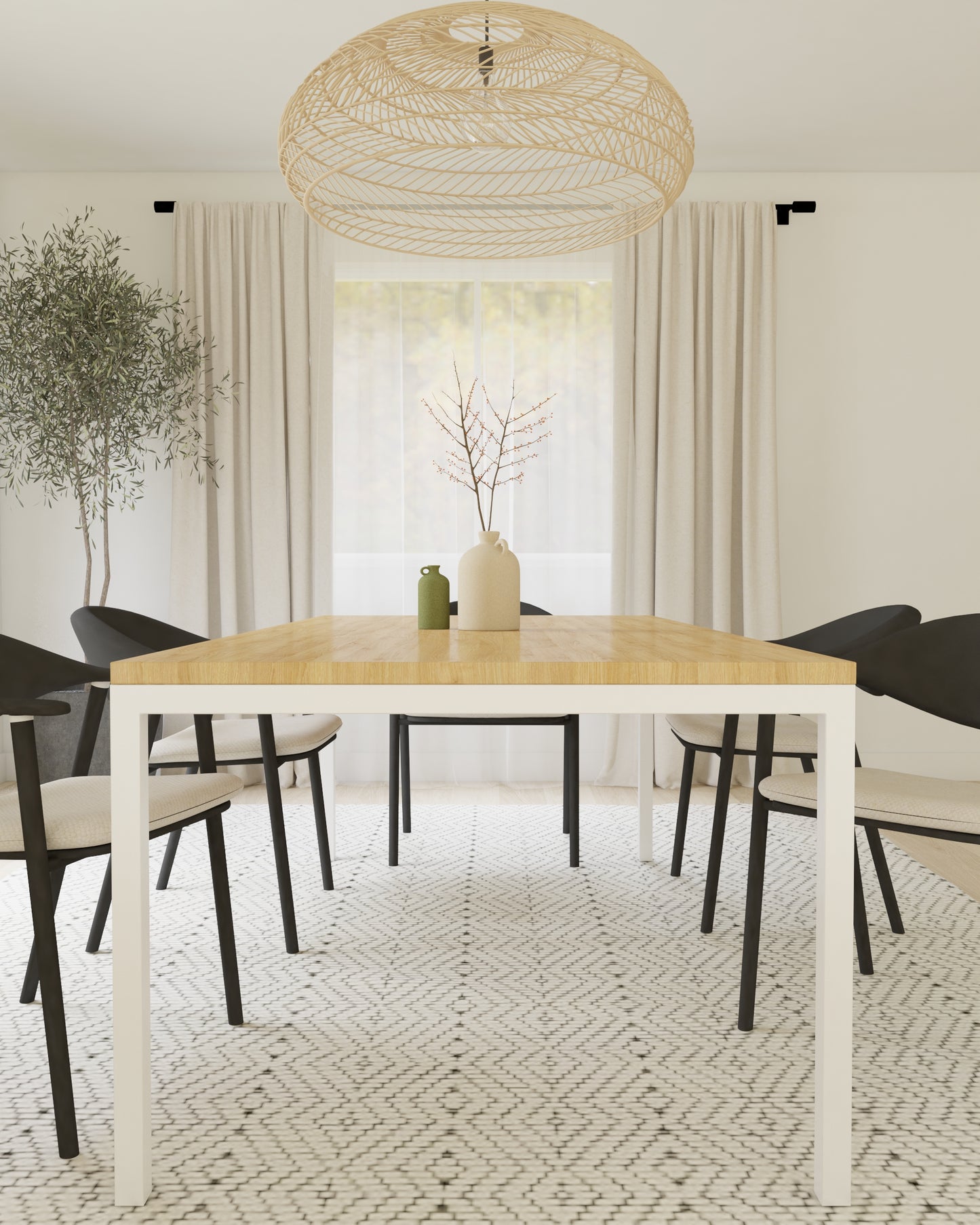 BUDAPEST | handmade Esstisch | Vollholz Eiche | beliebige Größe