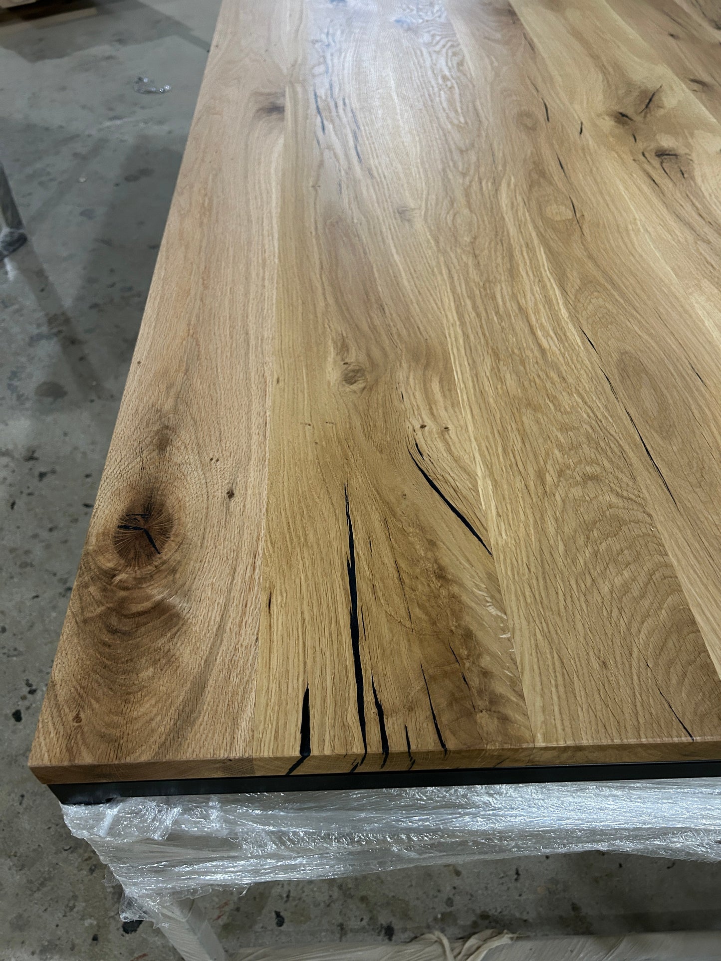 BIG OCEAN RUSTIKAL | Handmade | Esstisch | Massives Eichenholz