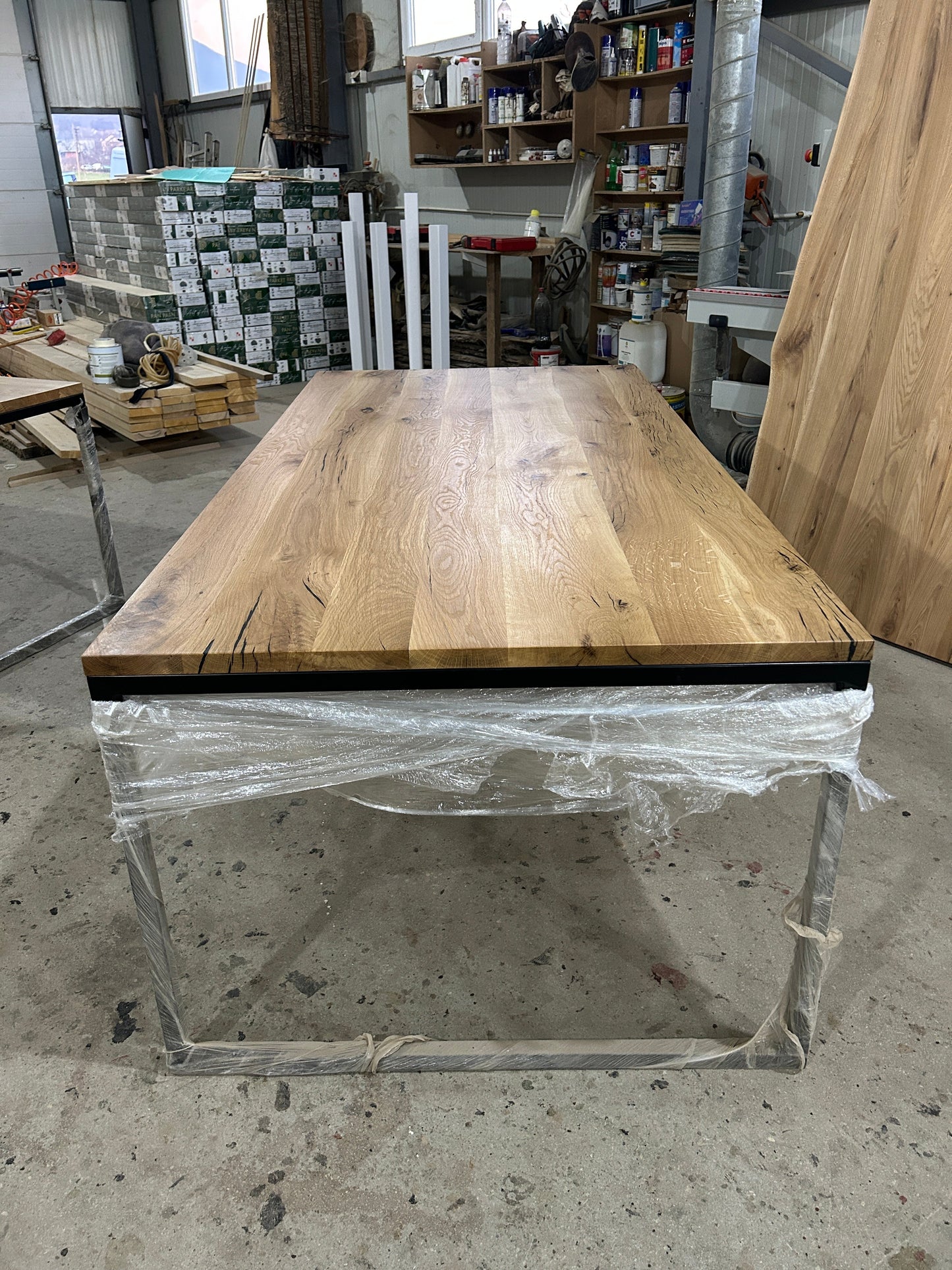 BIG OCEAN RUSTIKAL | Handmade | Esstisch | Massives Eichenholz