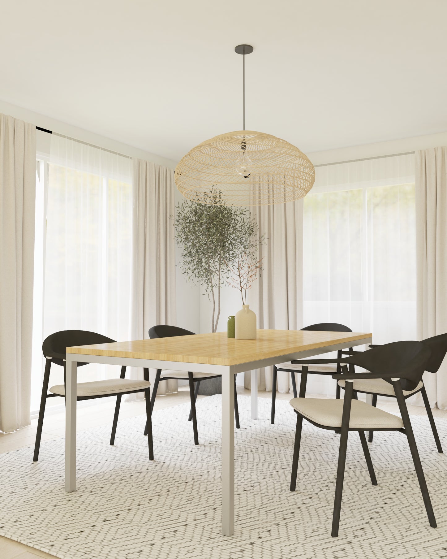 BUDAPEST | handmade Esstisch | Vollholz Eiche | beliebige Größe