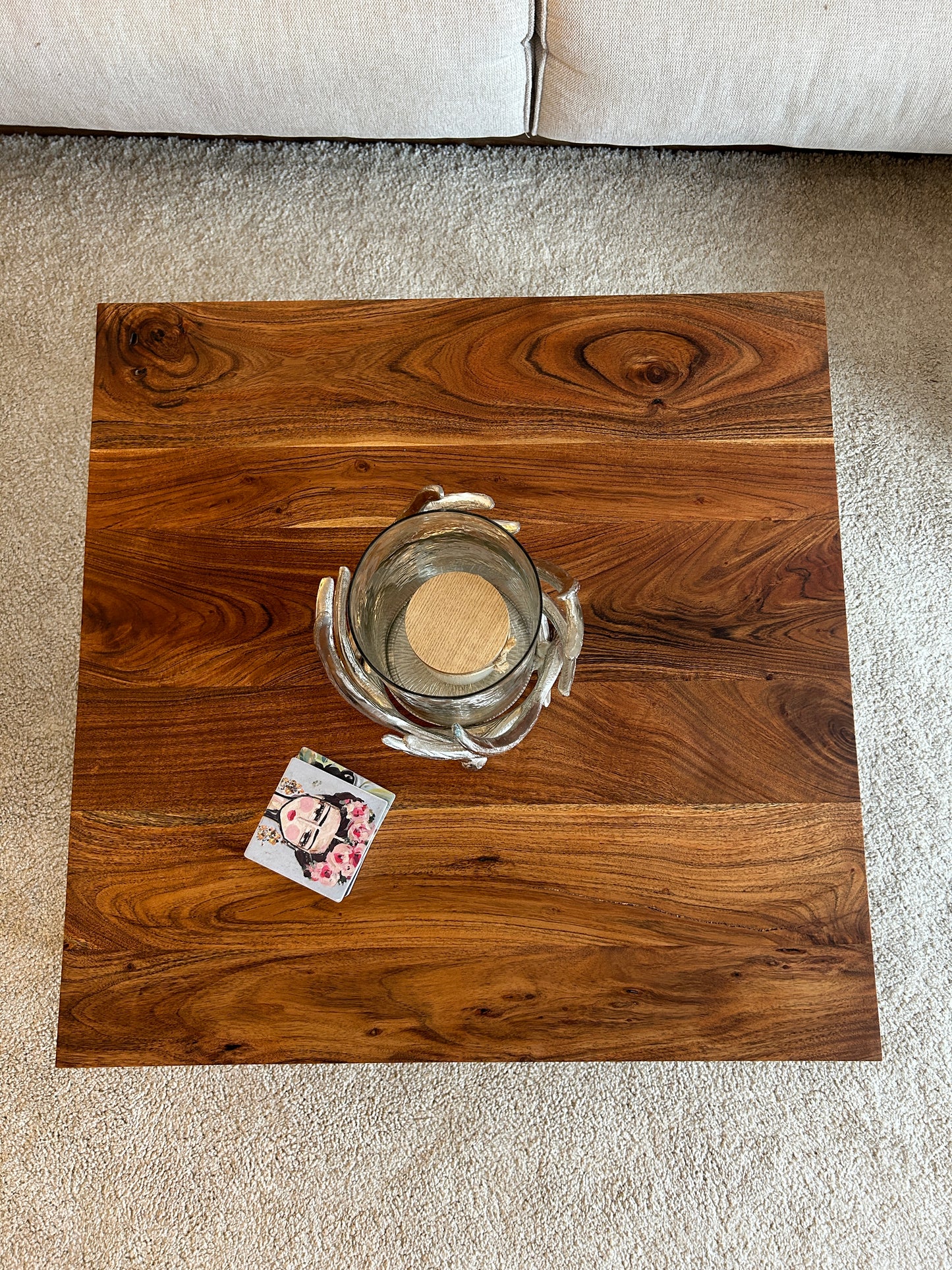 DAYTON | Handmade | Couchtisch | Massives Wallnussholz