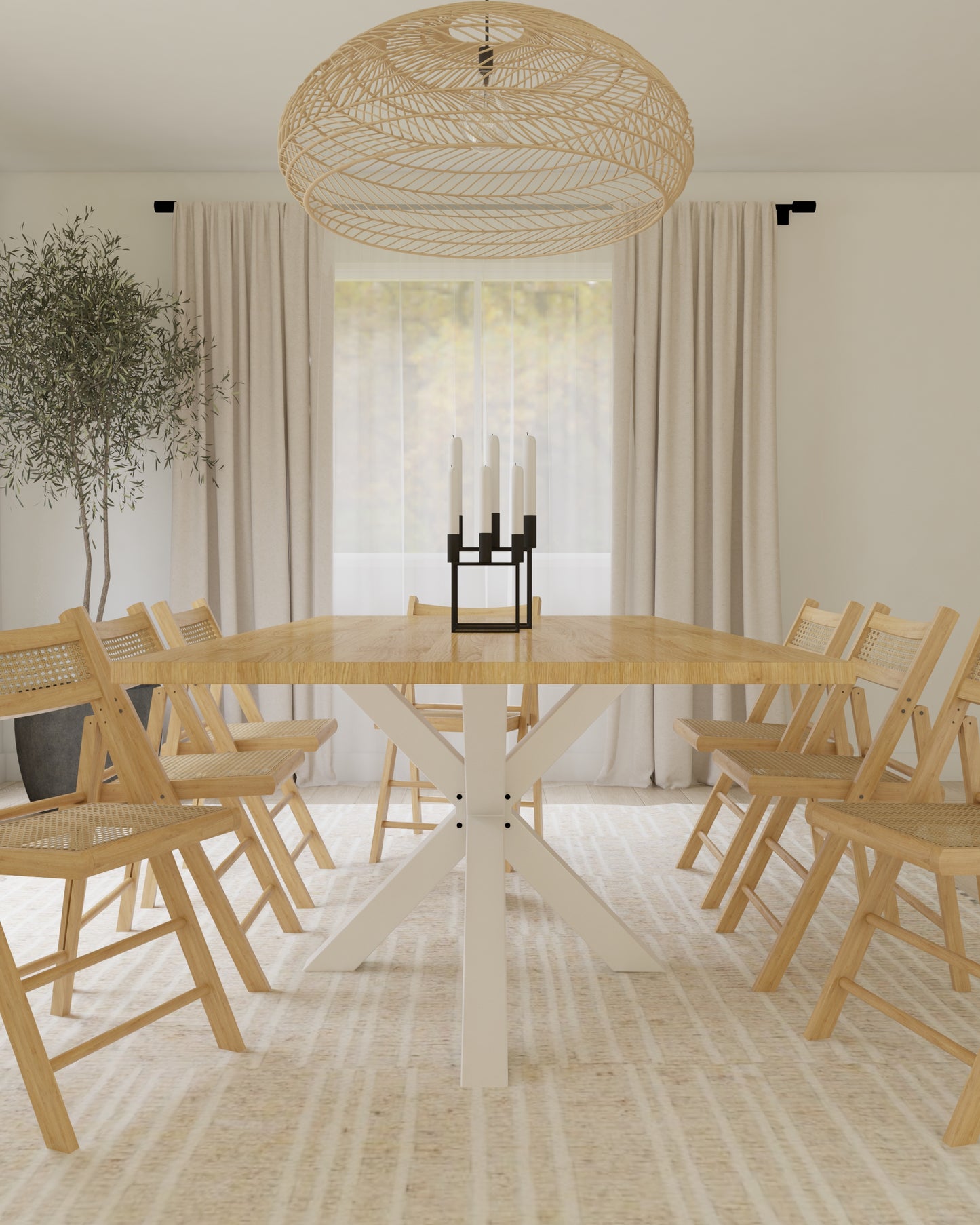 MOUNT EVEREST | handmade Esstisch | Vollholz Eiche | beliebige Größen