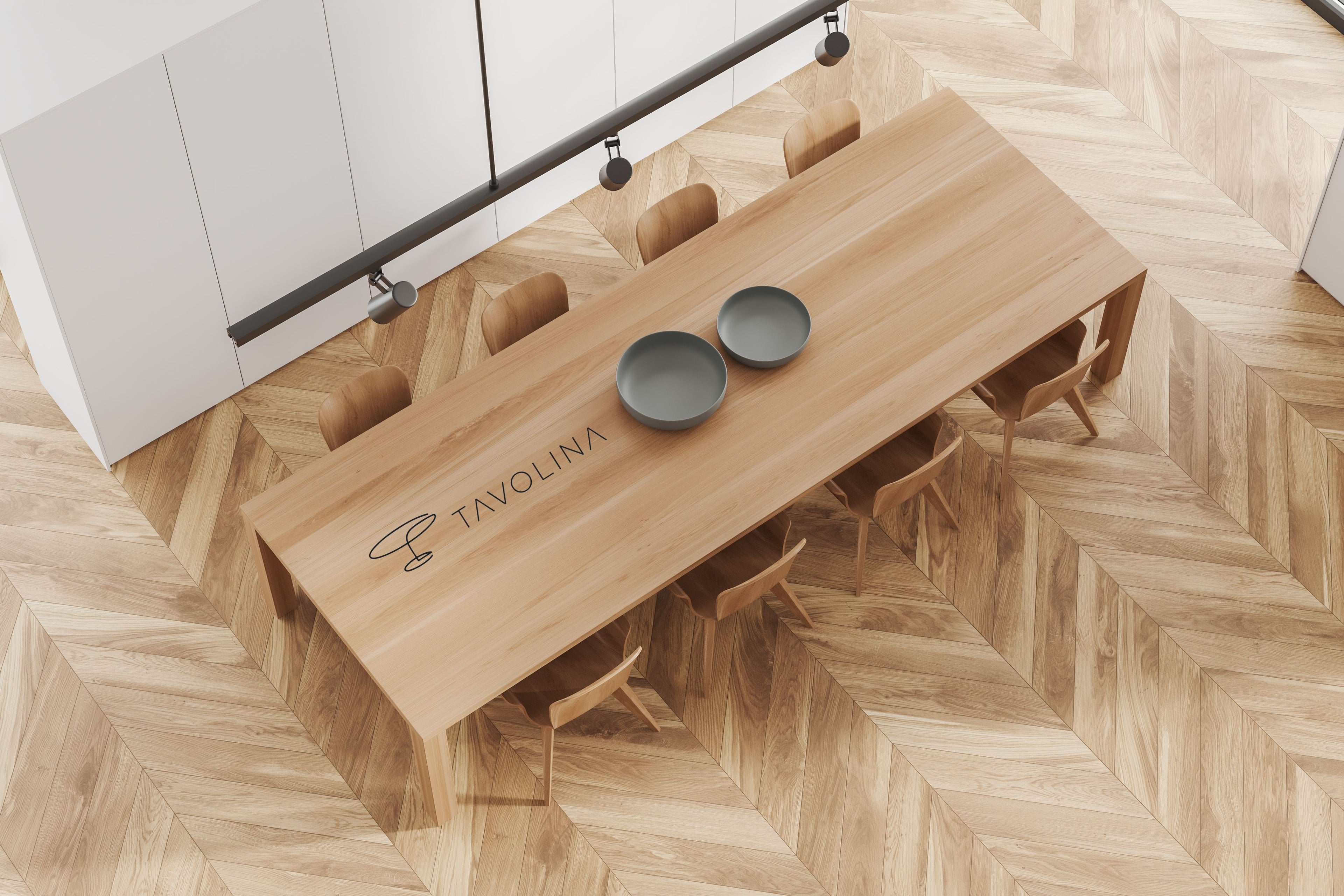 © ImageFlow -Shutterstock.de - #2222976905 - Die Aussicht auf den hellen Bürobereich mit Konferenzbrett, Schrank, Sesseln und Eichenholzboden. Konzept des Ortes für den Arbeitsprozess, Corporate Meetings. 3D-Rendering